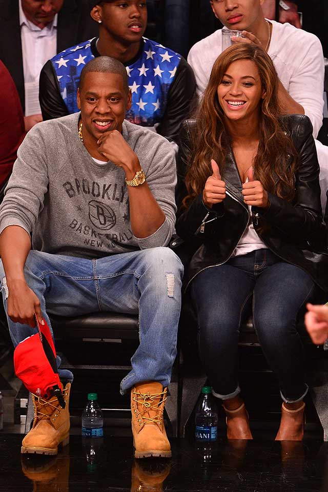 Beyonce And Jay Z Are All Smiles At New York Basketball Game | HuffPost UK