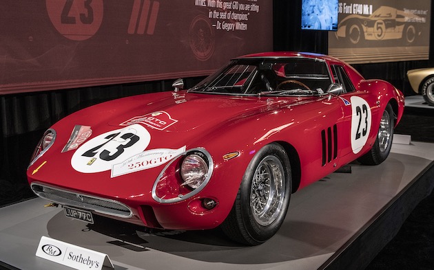 1962年製フェラーリ「250GTO」が、自動車オークション史上最高額となる約53億5,800万円で落札！