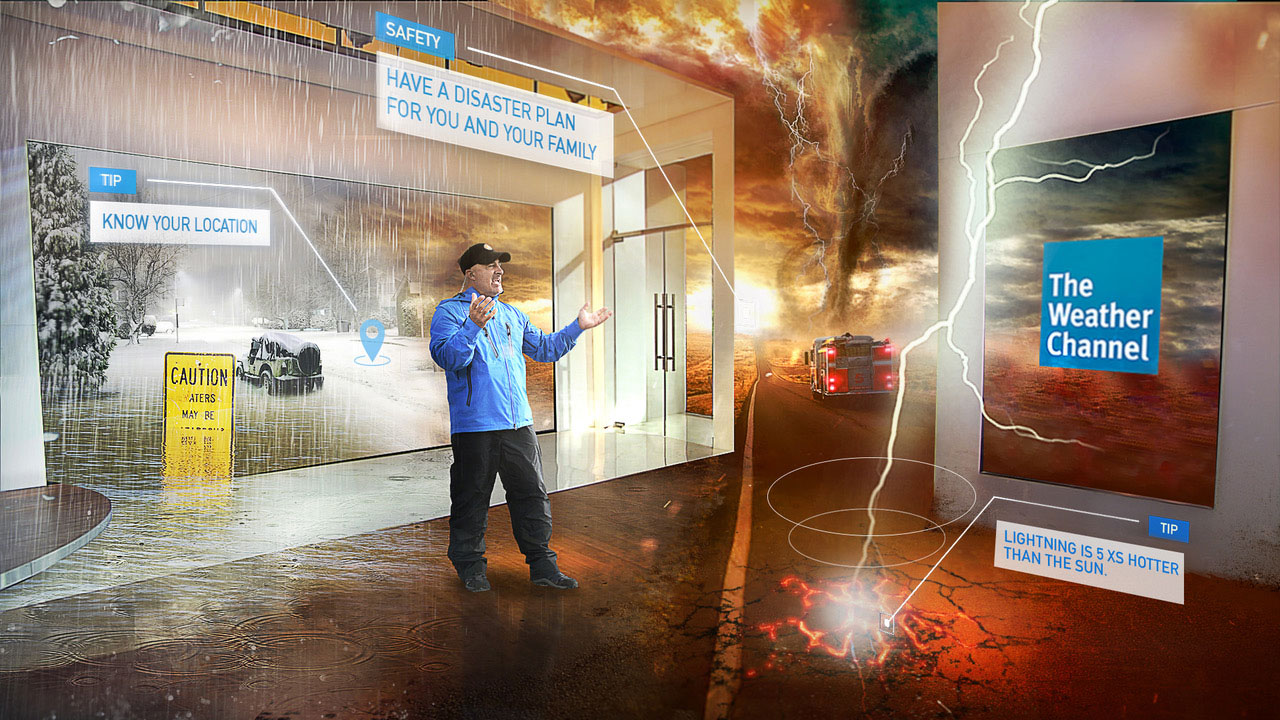 The Weather Channel will bring mixedreality disasters to broadcasts