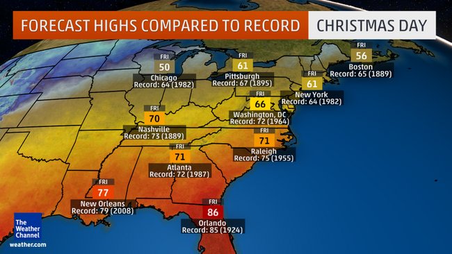 Warmest Christmas In Living Memory Possible As 'blowtorch' Weather ...