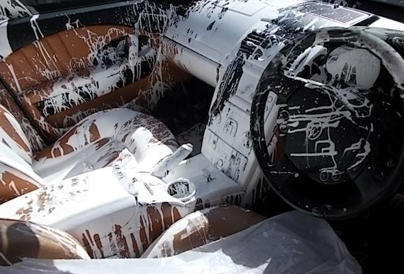 Maserati Written Off By Spilled Paint Aol