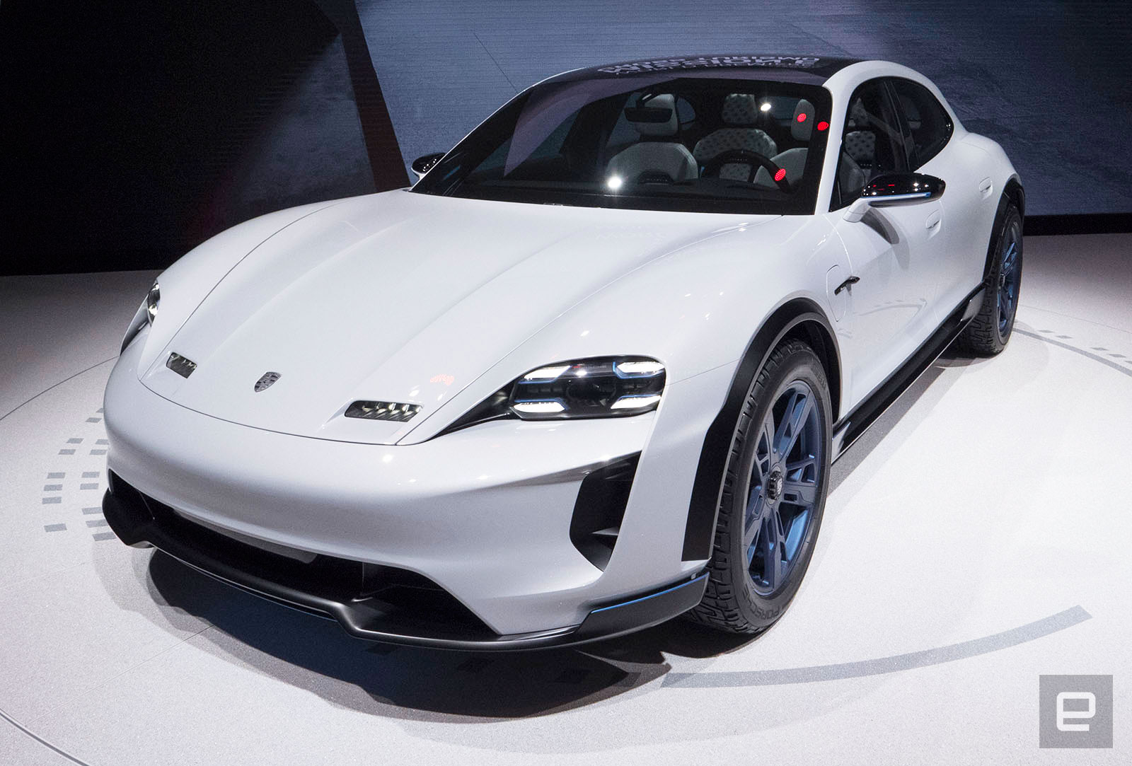 Porsche unveils its insanely fast Tesla Model X rival