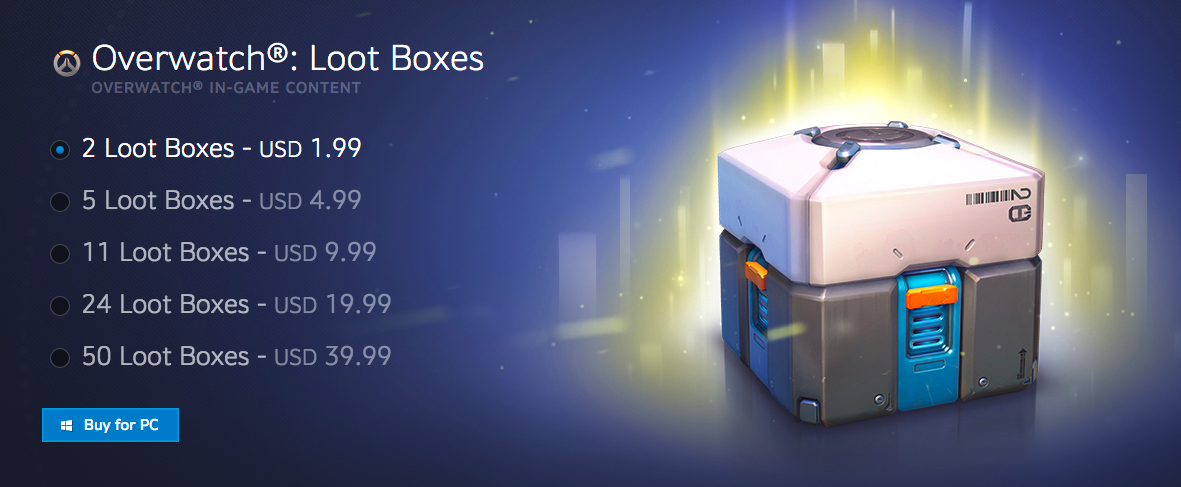 Overwatch' loot boxes will have fewer 