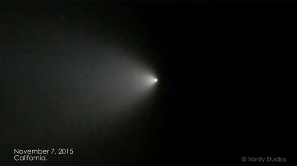 カリフォルニア州で複数のufo目撃談か 光る謎の物体がネット上でも話題に 動画 Aol ニュース