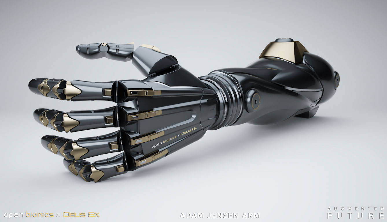Prosthetic arms inspired by 'Deus Ex' are coming next year