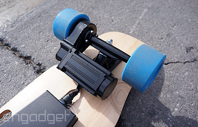 Roaming CES on ZBoard's second-generation electric skateboard