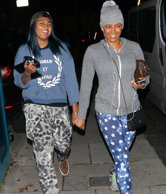 X Factor Judge Mel B And Daughter Phoenix, 15, Rock The Mini-Me-Look