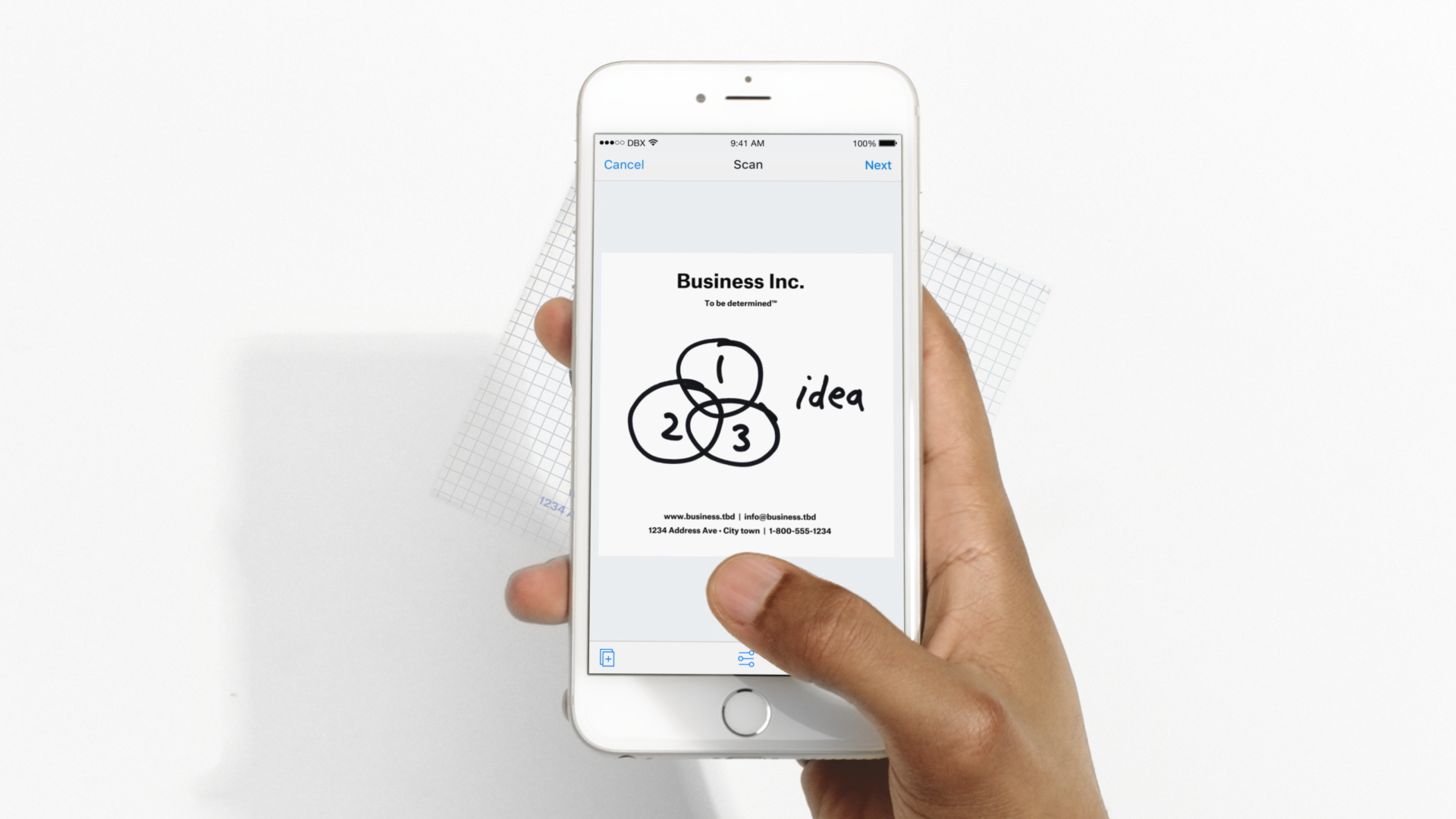 Dropbox's iOS app will scan the scraps of paper cluttering ...