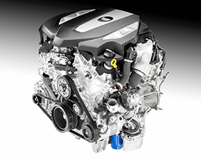 Cadillac 3.0-liter twin-turbo V6 engine