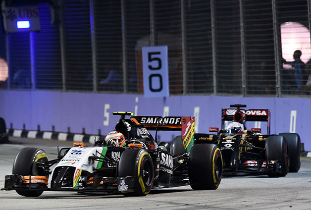2014 Singapore Grand Prix.