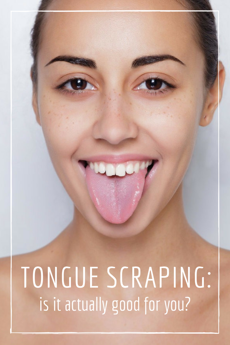 Tongue Scraping Are T