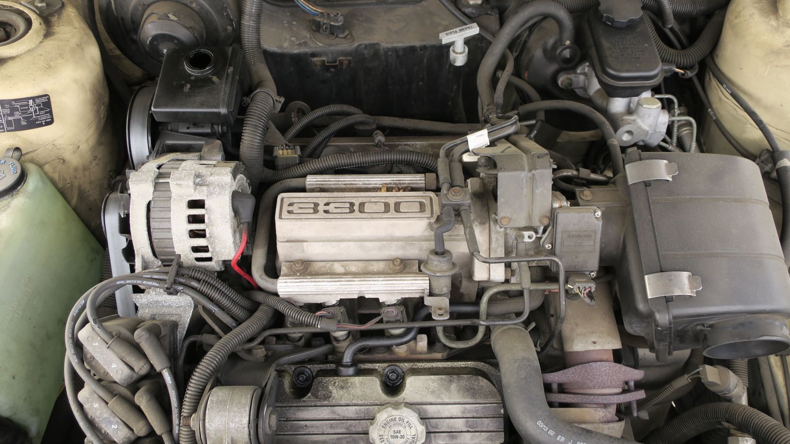 Junkyard Gem: 1992 Buick Century Woodie station wagon 1992 Buick Century Engine 3.3 L V6