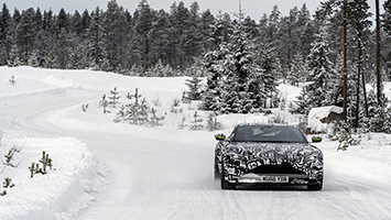 2019 Aston Martin Vantage Cold Weather Testing