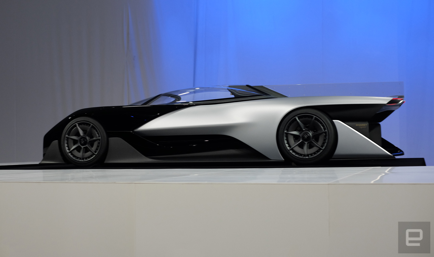 Faraday Future unveils its FFZero 1 supercar of the future