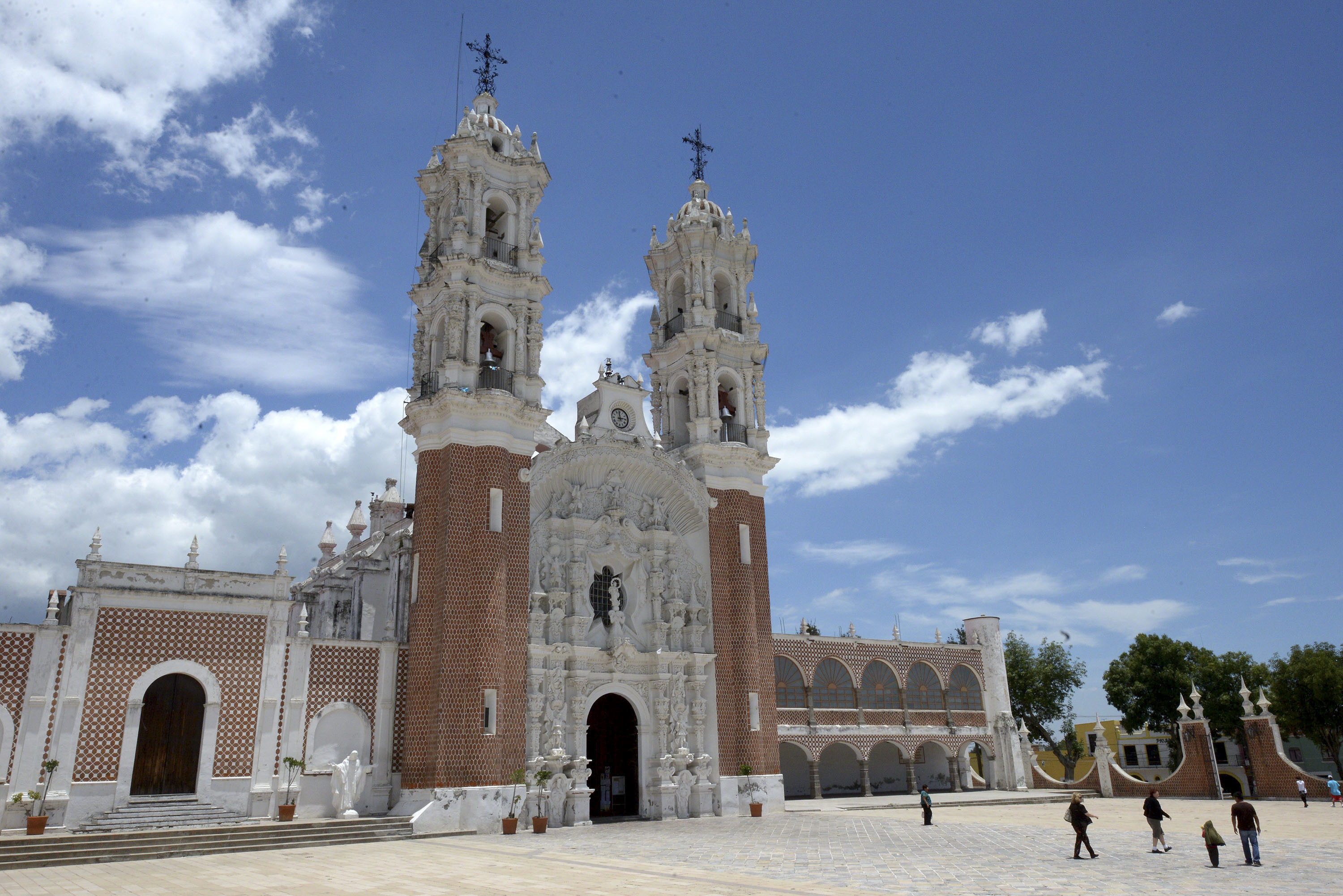 Basílica de Nuestra Señora de Ocotlán, en Tlaxcala.