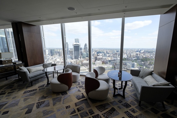 The Shard London Opens The Tallest Hotel In Western Europe Aol
