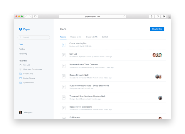 Dropbox paper for mac