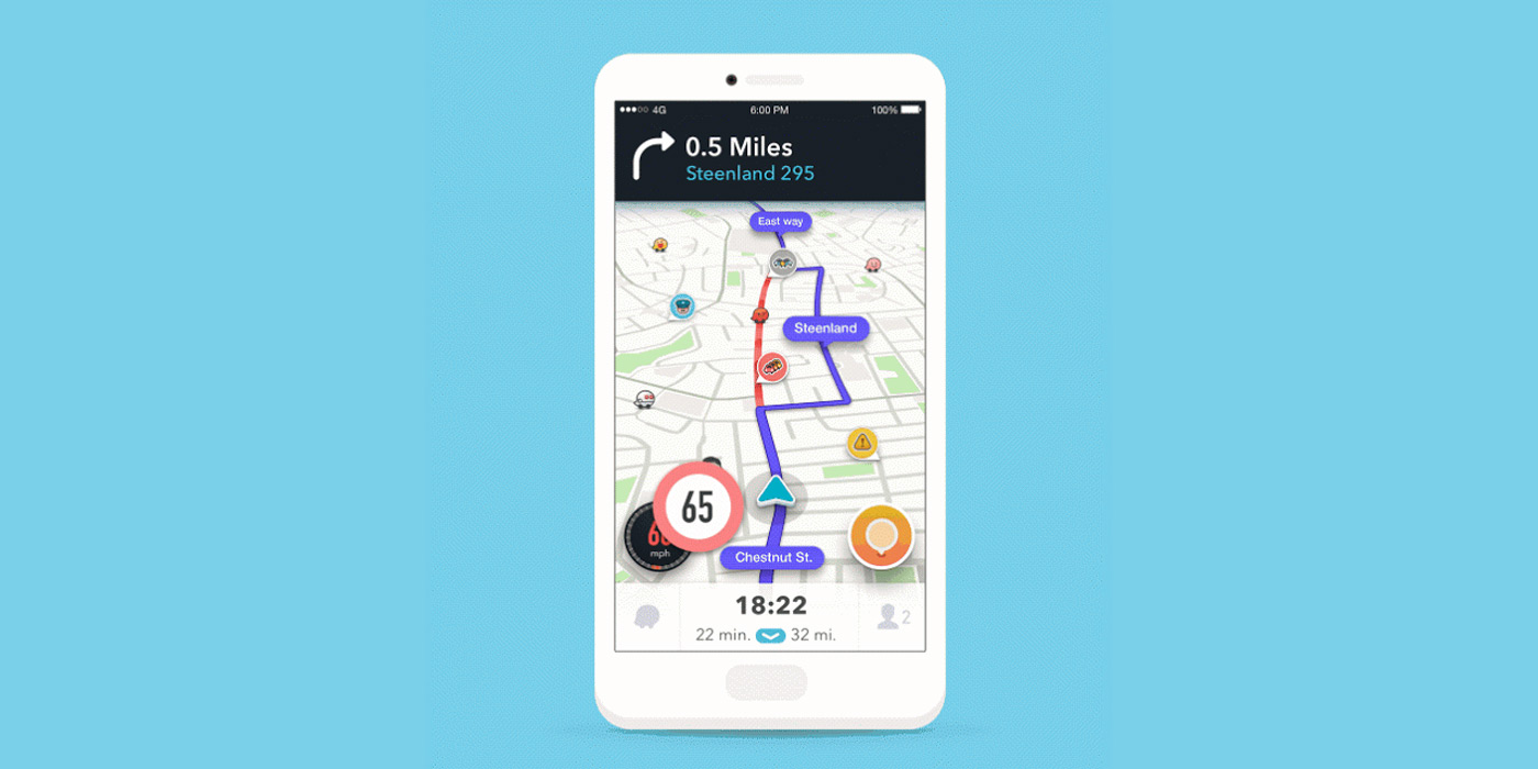 Waze will warn you when you're speeding