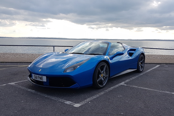 First Drive Ferrari 488 Spider Aol