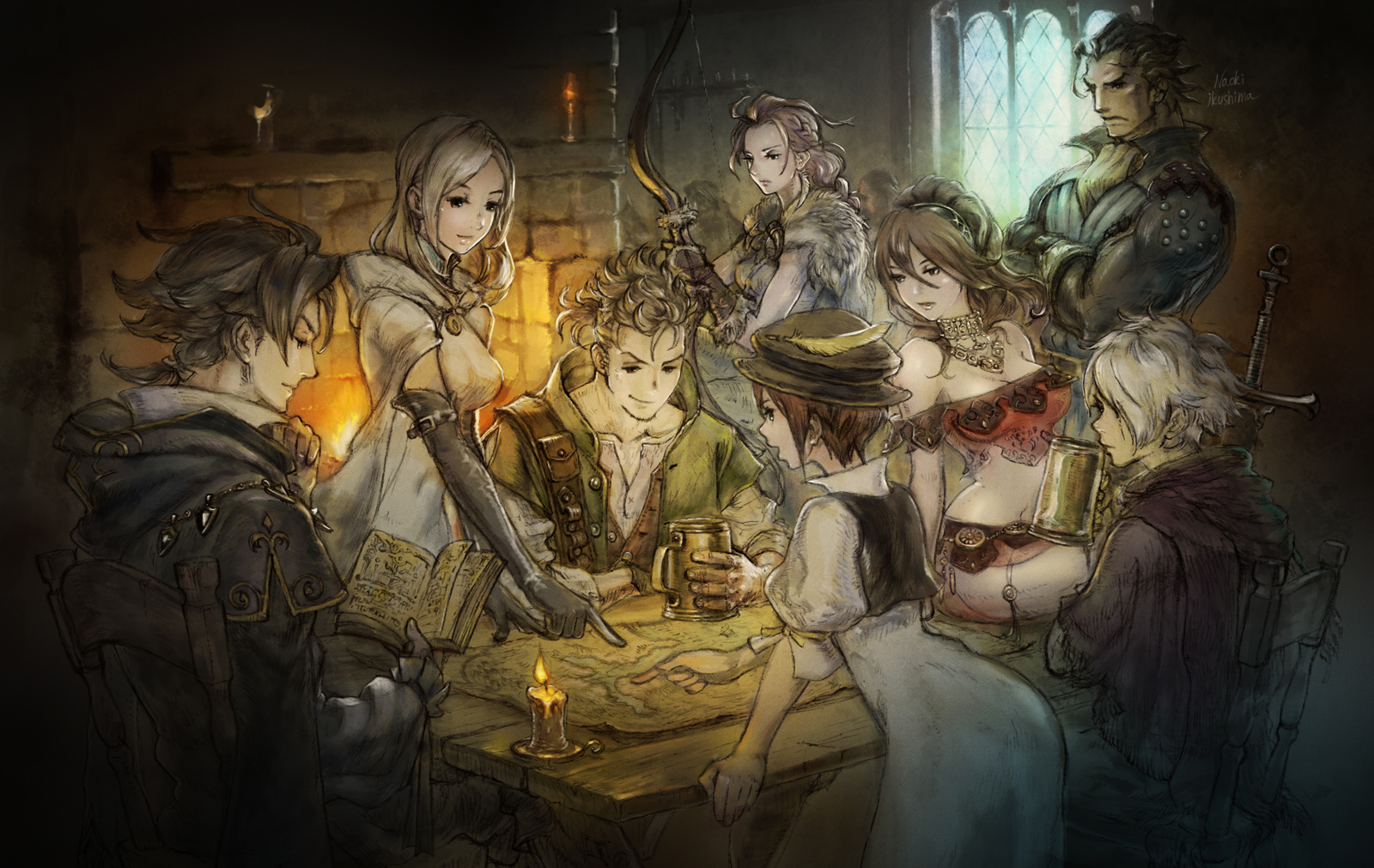 octopath traveler ophilia chapter 2 party banter