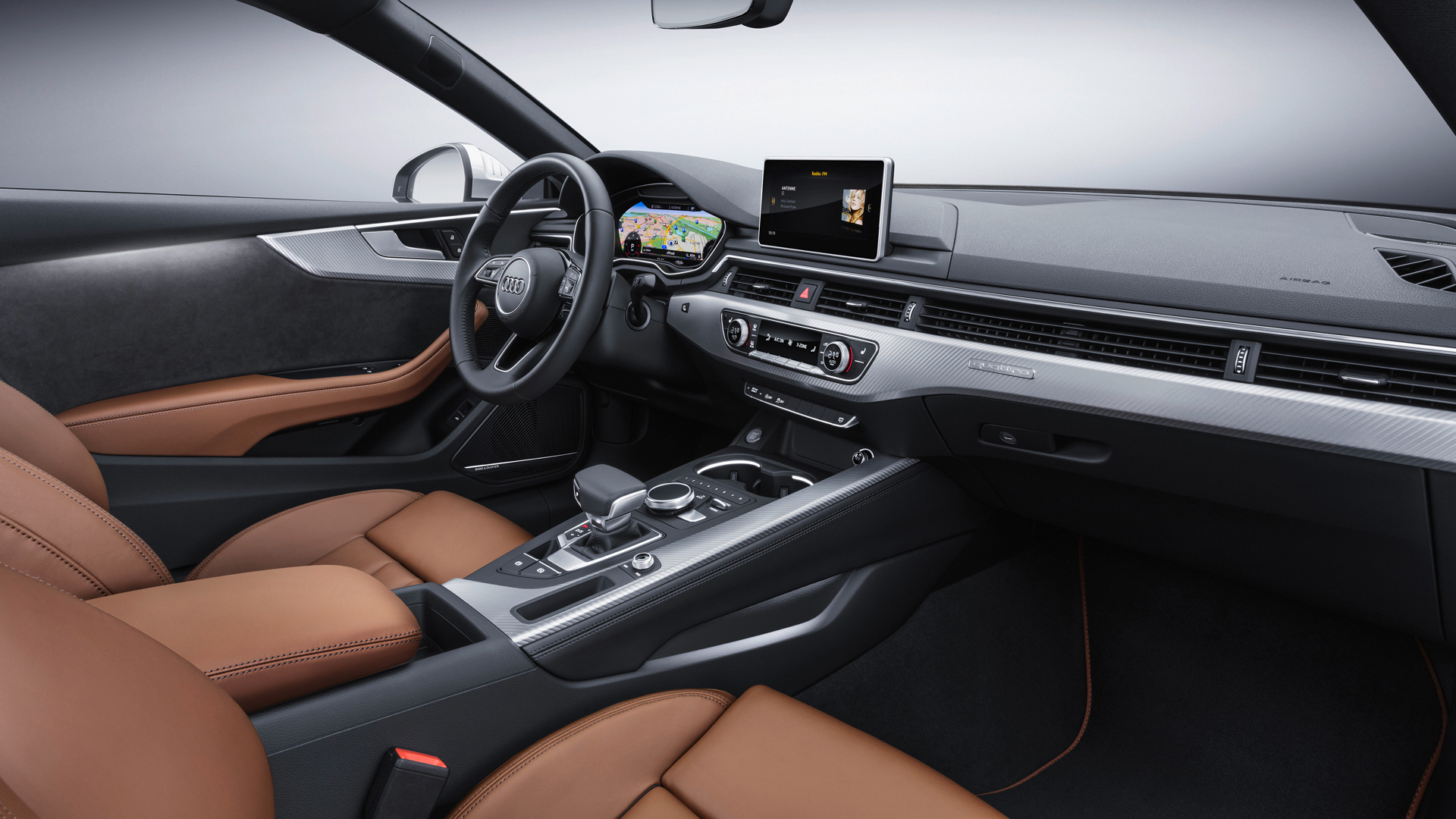 2018 Audi A5 interior