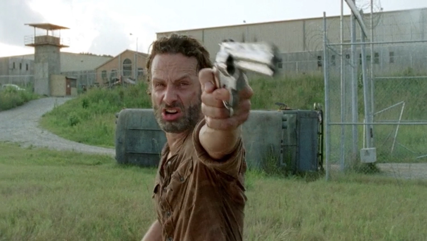 Proof That Rick Grimes Screams a Lot on 'The Walking Dead' - Moviefone