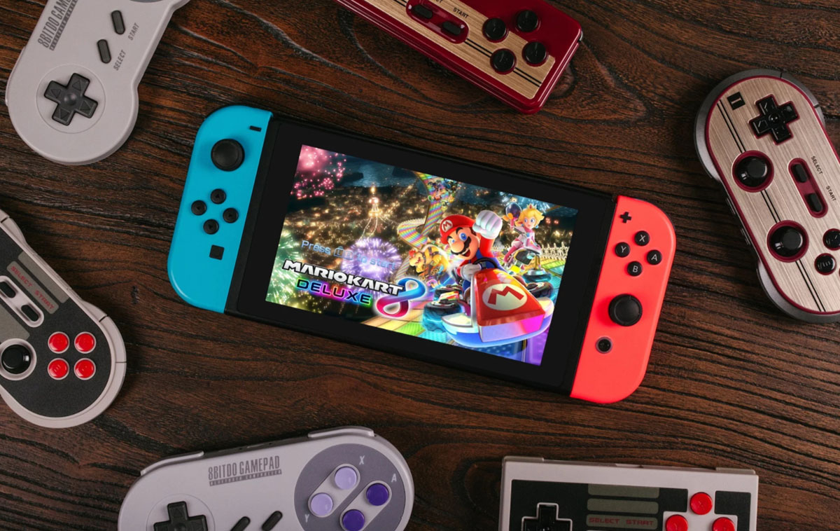 Nintendo's Switch has a retro gamepad option thanks to 8Bitdo