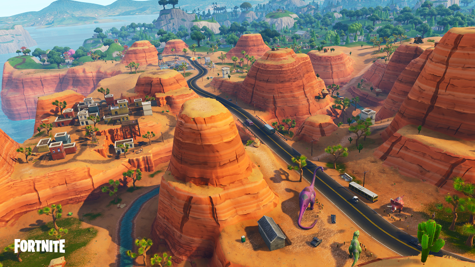 these rifts act as mini portals that drop you into the same area from the sky providing a quick escape route if an enemy squad has you pinned down - all fortnite bus routes