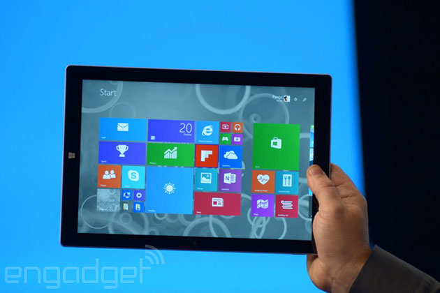速報：マイクロソフト Surface Pro 3 発表。12インチ2160x1440画面、Core i7で800g - Engadget 日本版