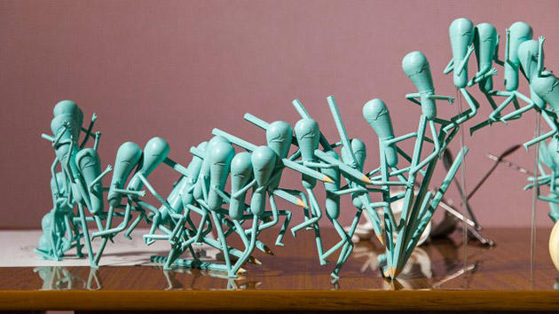 Watch these artists 3D print animation into reality