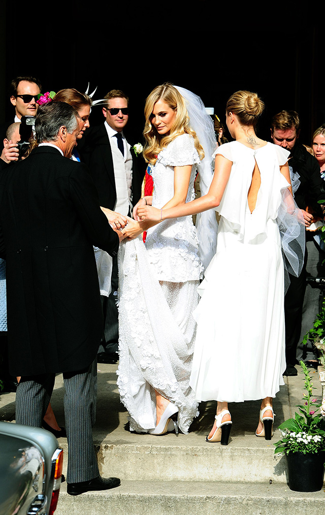 Poppy Delevingne Marries James Cook: First Pictures From The Wedding ...