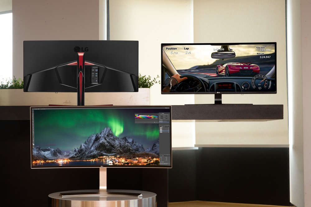 photo of LG delivers three new super-sized ultrawide monitors image