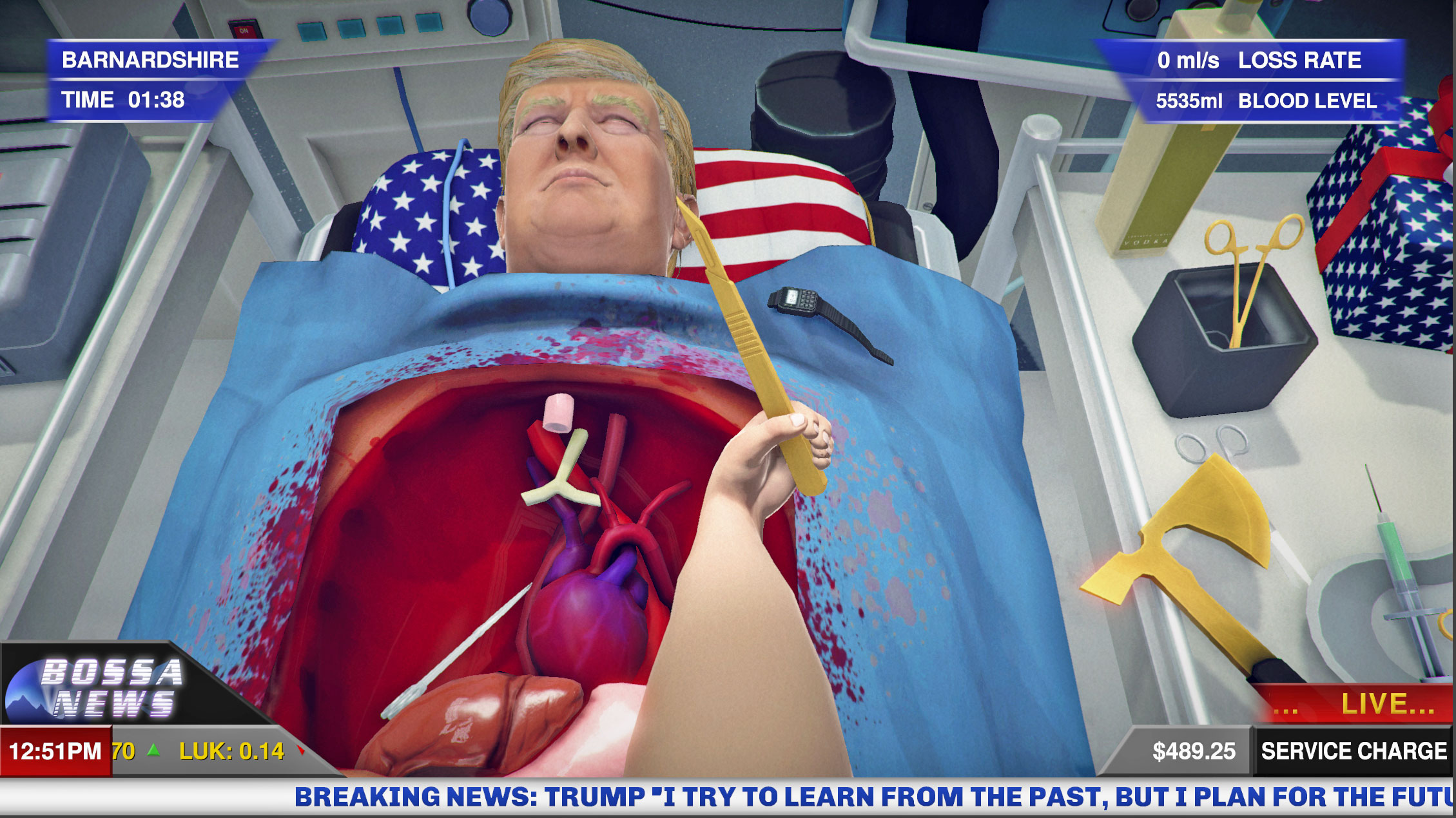 Káº¿t quáº£ hÃ¬nh áº£nh cho Surgeon Simulator - Anniversary Edition: Inside Donald Trump steam