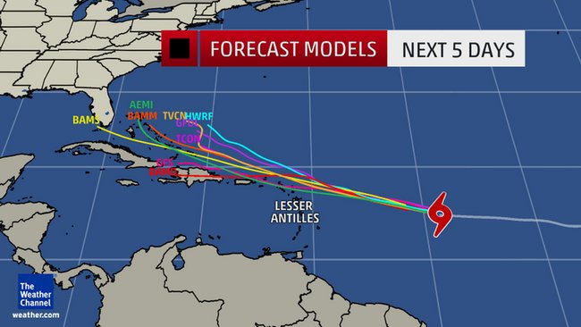 Tropical Storm Erika has formed in the Atlantic - AOL Weather