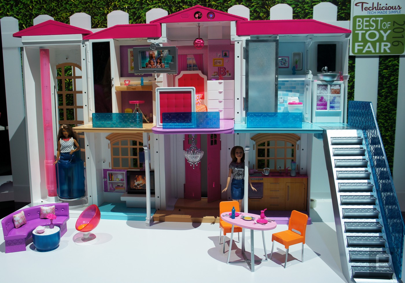 the new barbie house