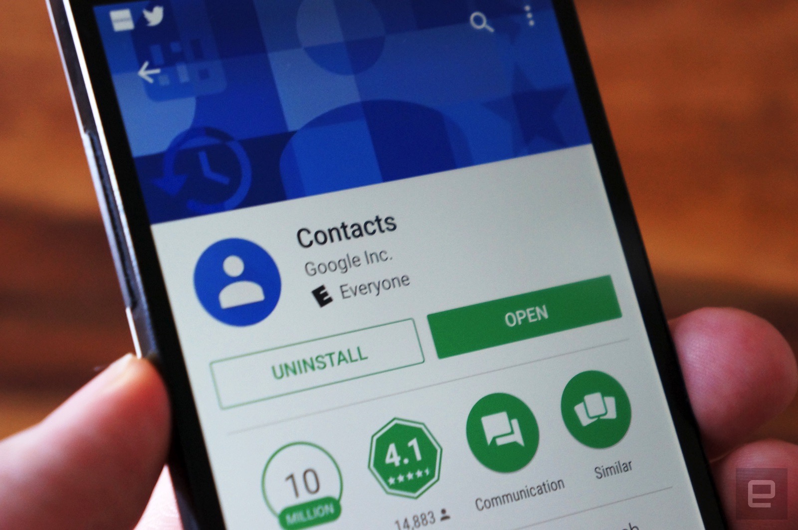 way to get Google’s official, dedicated Android contacts app was to pick up...