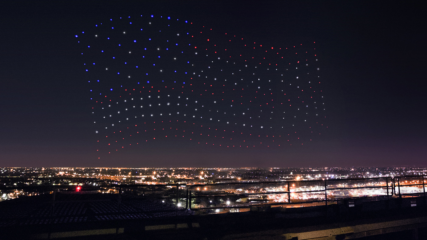 intel drone show 2019