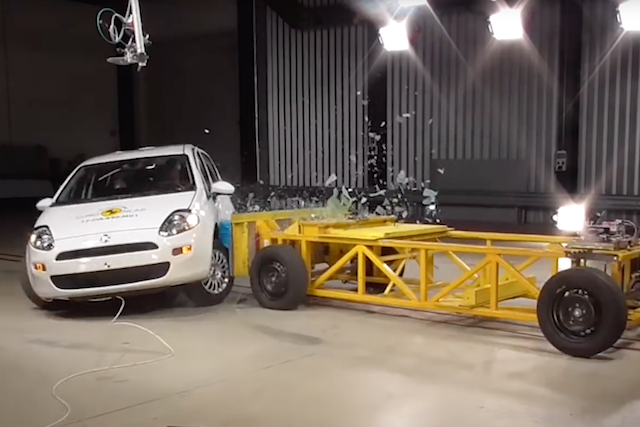 Fiat Punto The First Car Ever To Be Awarded Zero Stars Following Euro Ncap Crash Tests Aol