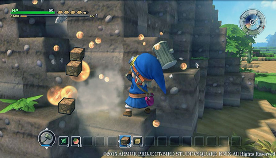 Dragon Quest Builders Is A Shallower More Polished Minecraft Engadget