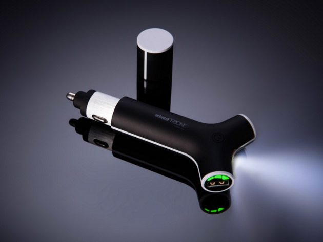 T­BONE All­-In-­One Car Charger Light Battery Pack