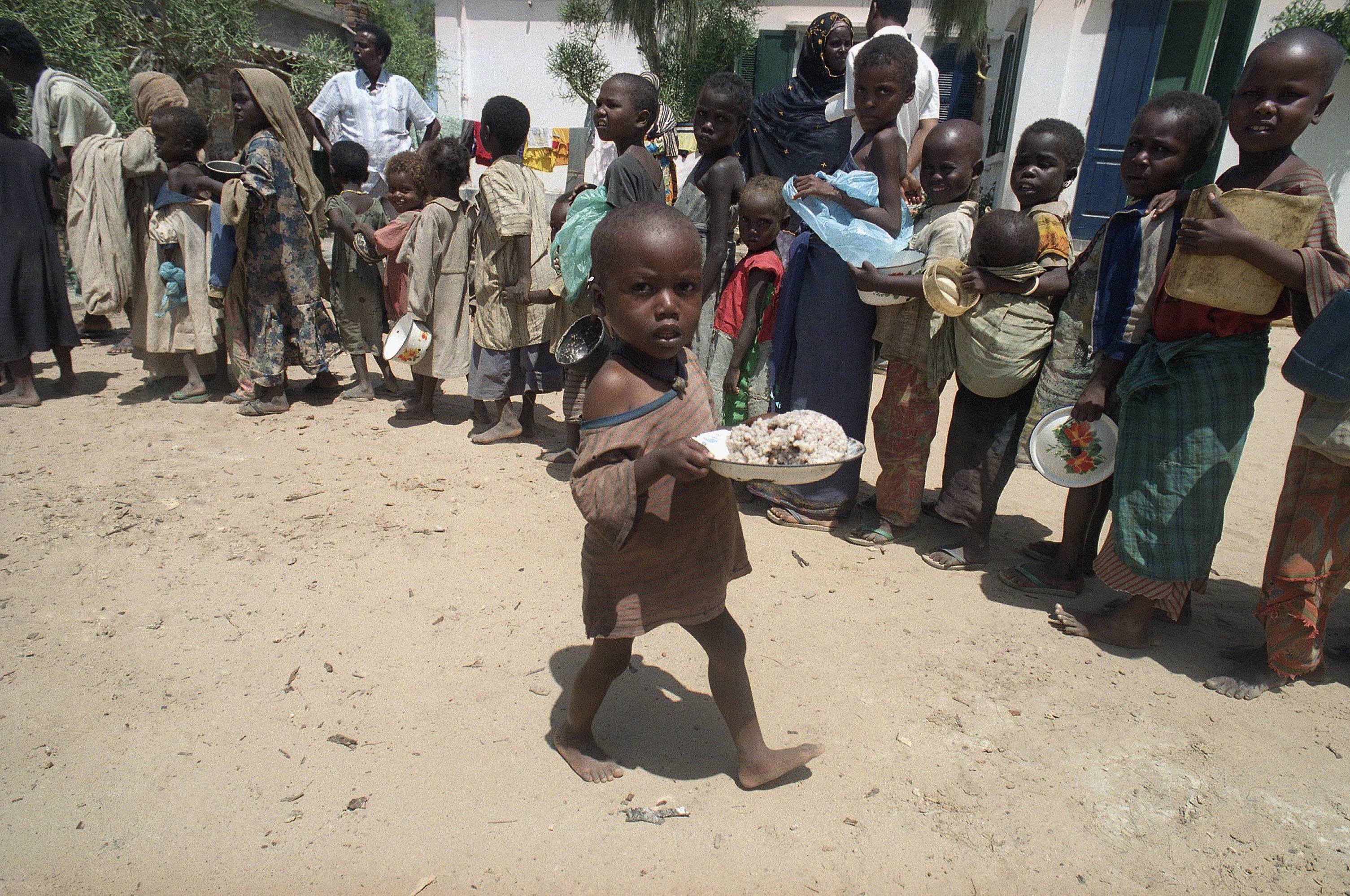 Голодающие дети Африки 2018