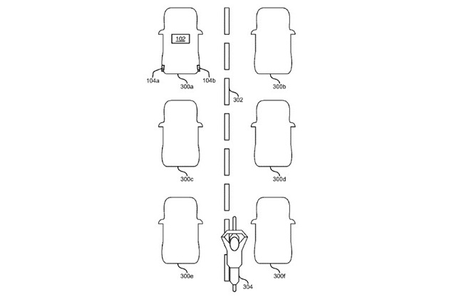 フォード、オートバイのすり抜け走行を検知する技術で特許を取得　既存の運転支援システムと連動