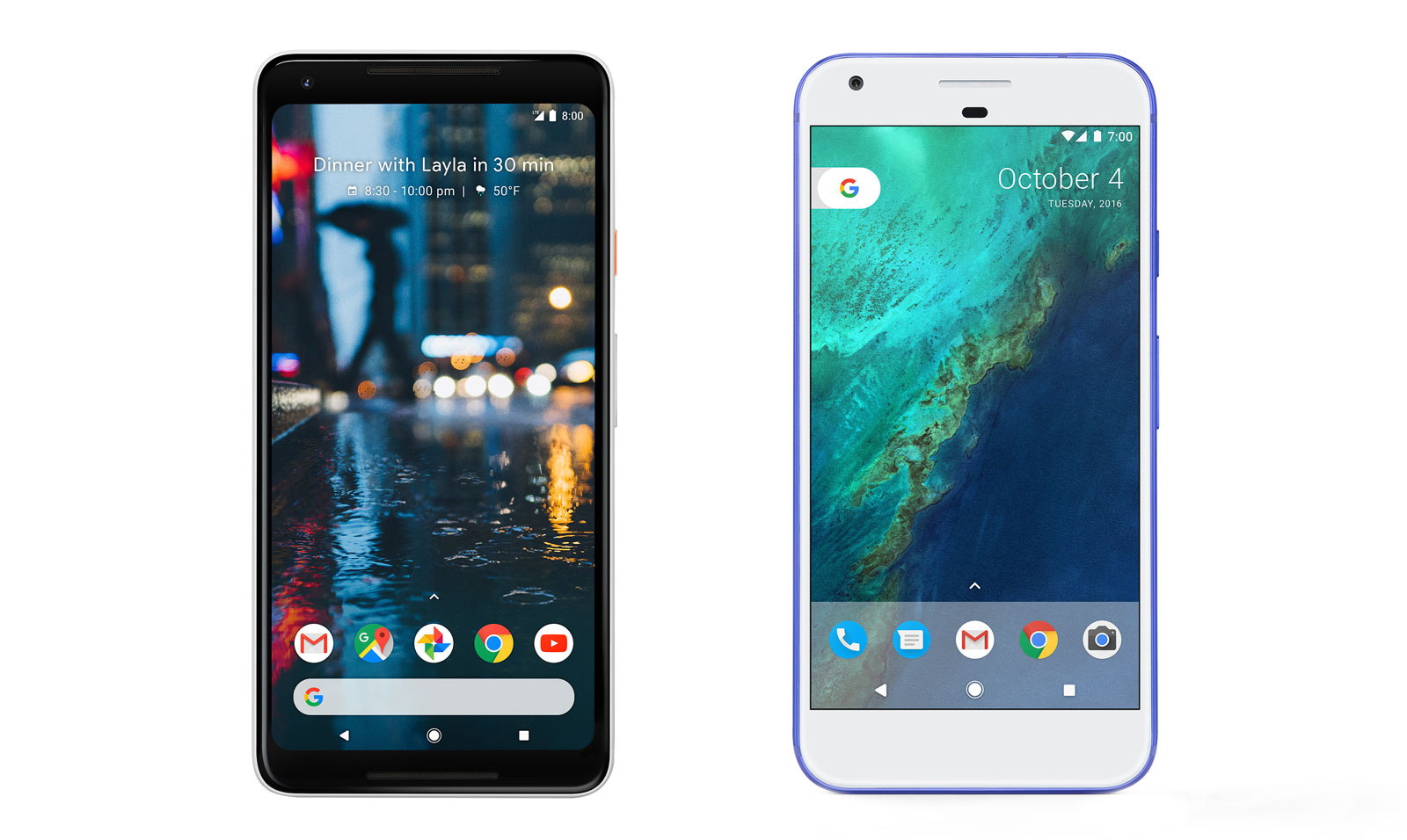 The Google Pixel 2 XL vs. the original Pixel XL: What's changed?
