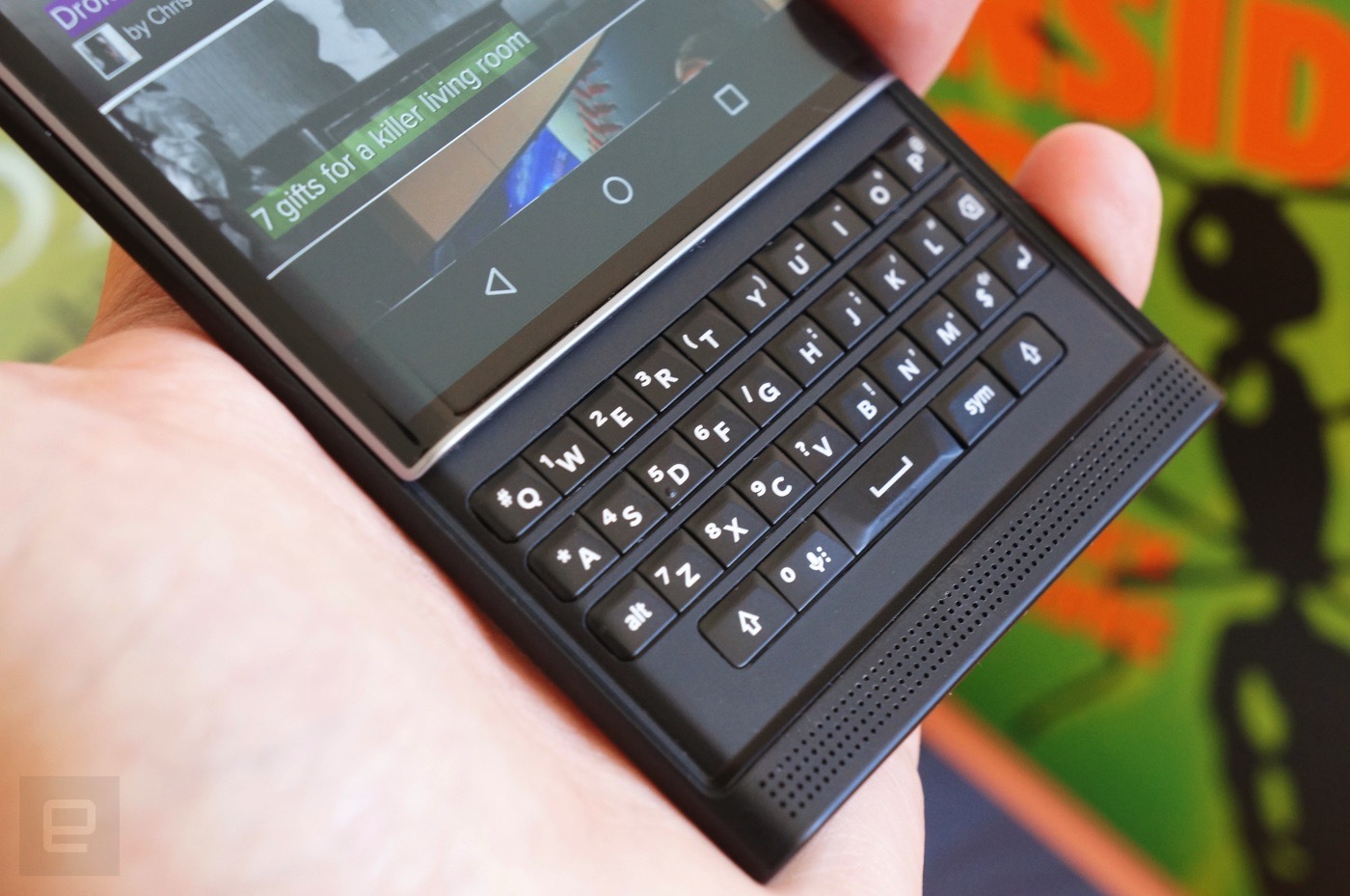 Living with the BlackBerry Priv hooked me on its keyboard | Engadget