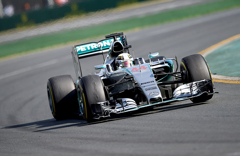The 2015 Australian Formula One Grand Prix.