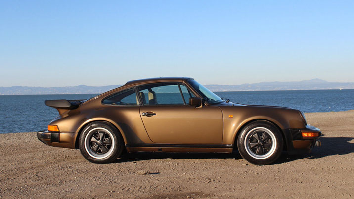 1981 Porsche 911 Turbo gold beach 930
