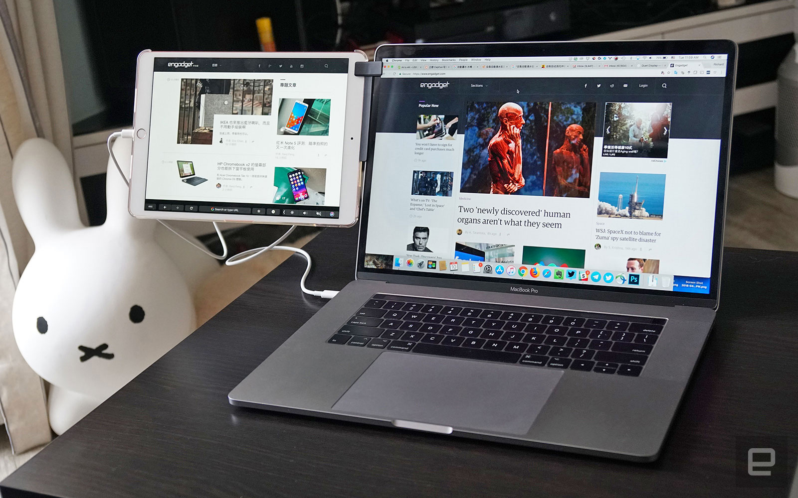 how to use mac as second monitor for pc