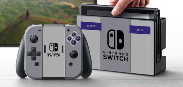 Nintendo Switchを懐かしのゲーム機風にするステッカー発売。海外スーファミ風やゲームキューブ風など - Engadget 日本版