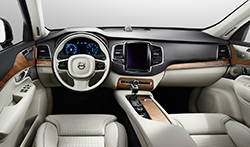 Dashboard of 2015 Volvo XC90