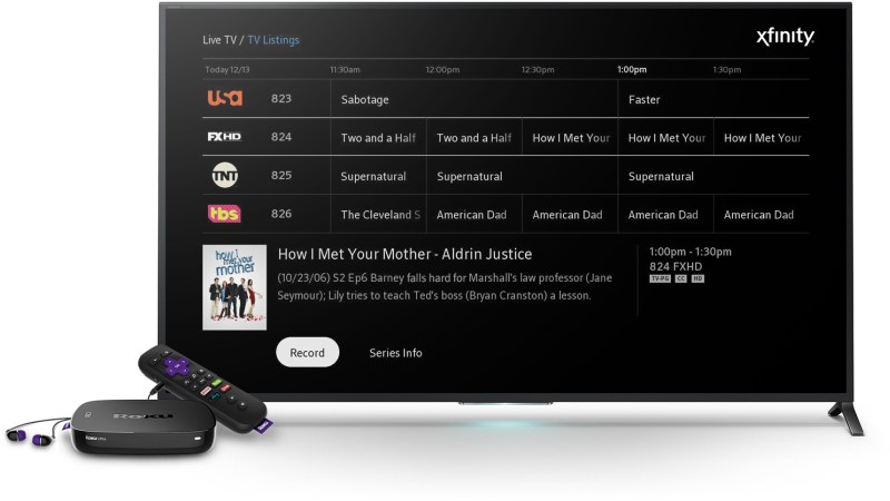 xfinity tv app for mac